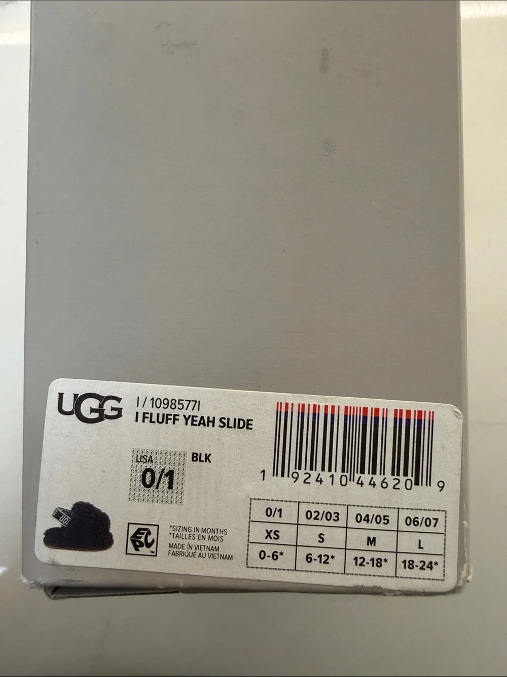UGG plush faux